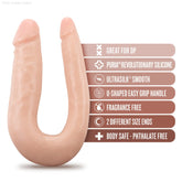 Dr. Skin Silicone By Blush® | Dr. Double 12.5-Inch Long Double Dildo-French Quarter Lingerie